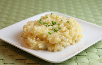 Not my photo, I found it on Pinterest because I'm a bad food photog. But I can help you make risotto look this good.